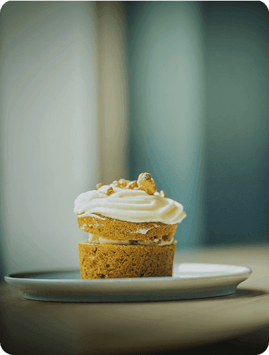 carrot cake muffin